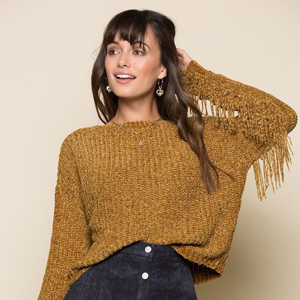 Raga Nicki Fringe Pullover Sweater
